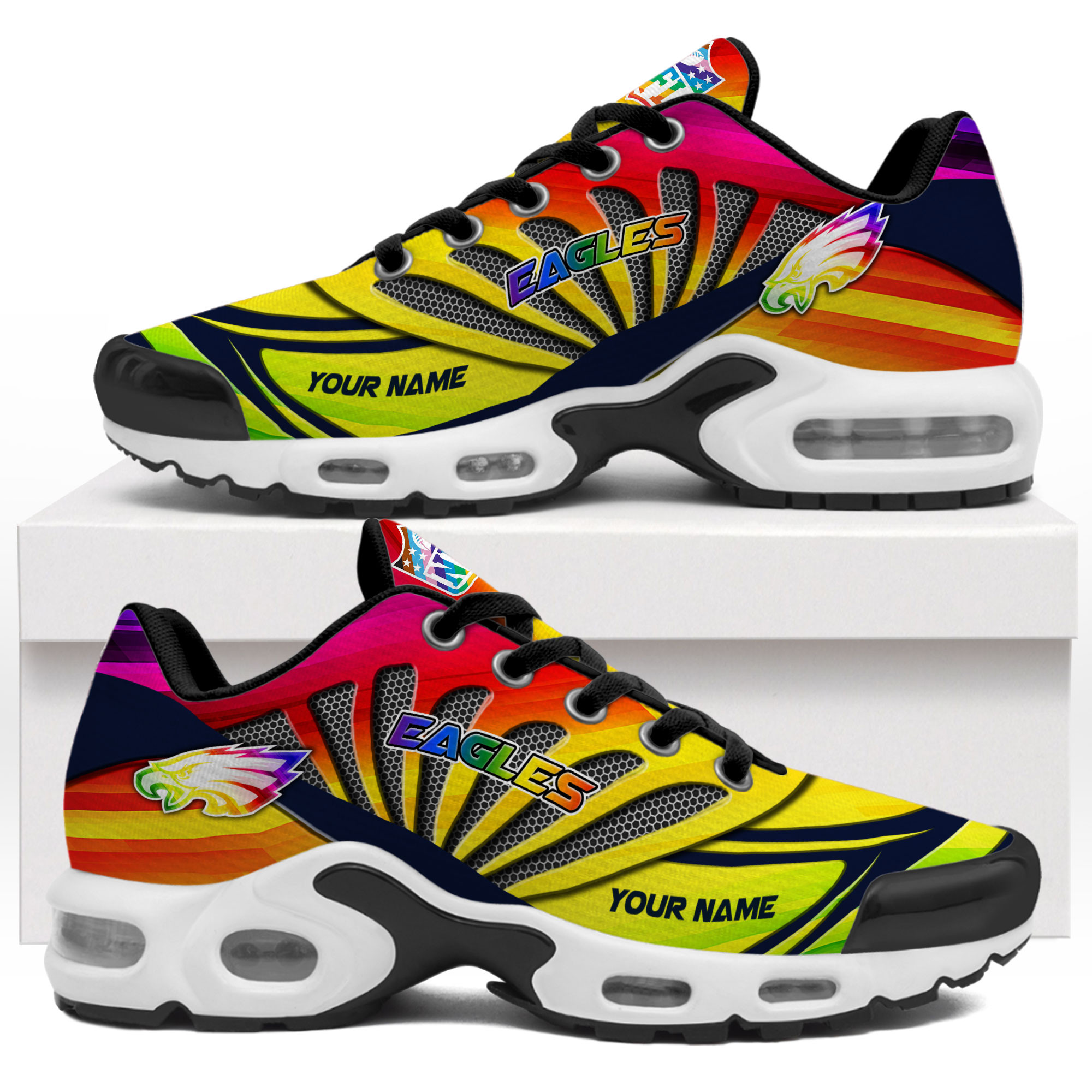 Philadelphia Eagles x Premium NFL Pride Month Air Max Shoes TTH260503