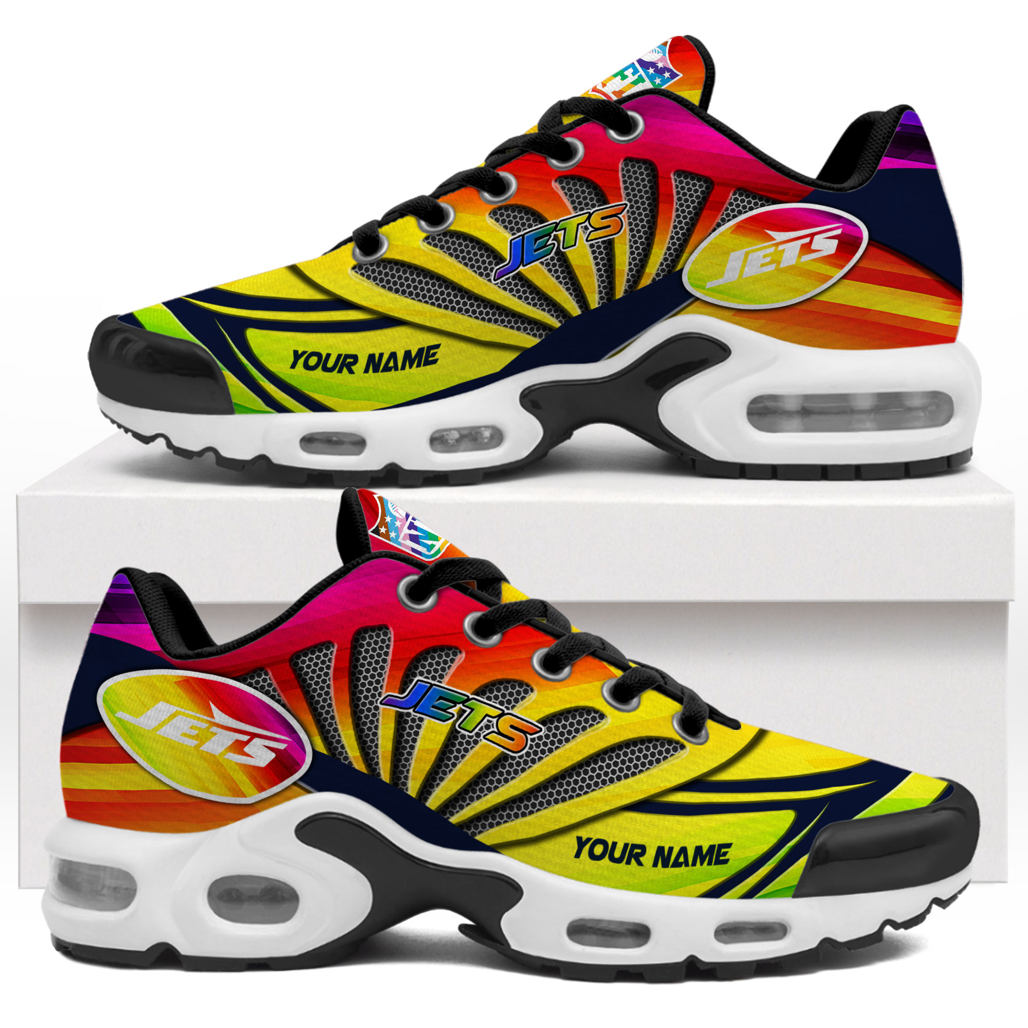 New York Jets x Premium NFL Pride Month Air Max Shoes TTH260503