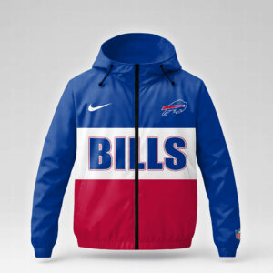 Buffalo Bills x Premium NFL Strength Through Christ Windbreaker Jacket TTH260500