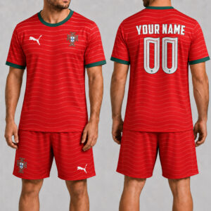 Portugal x Premium WC26 Personalized Soccer Set 3D Shirt TTH260502