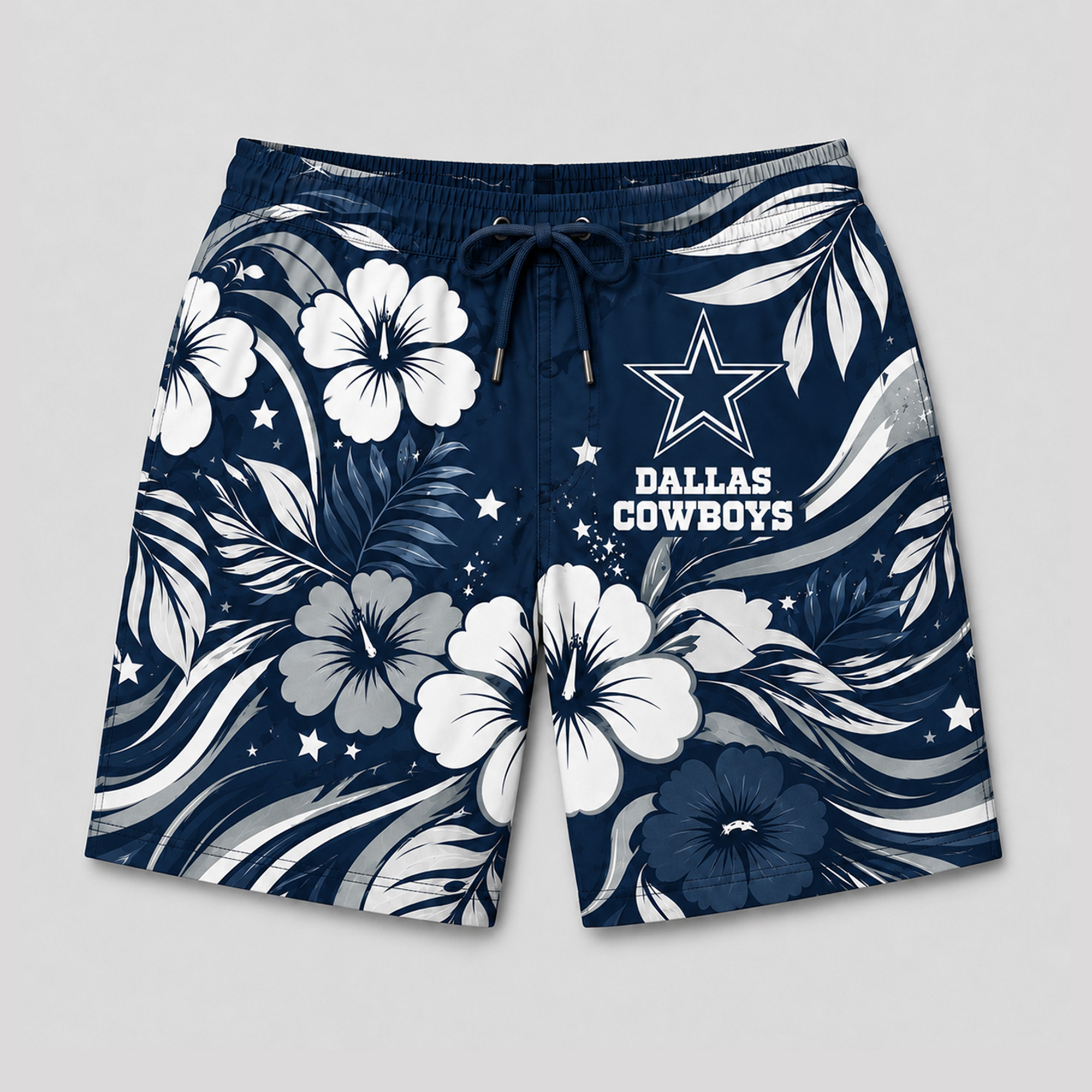 Dallas Cowboys x Premium NFL Floral Hawaii Set TTH260501 - Image 3