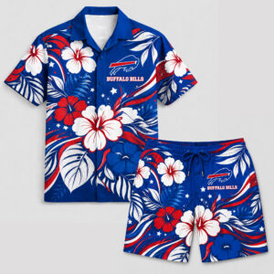 Buffalo Bills x Premium NFL Floral Hawaii Set TTH260501