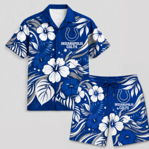 Indianapolis Colts x Premium NFL Floral Hawaii Set TTH260501