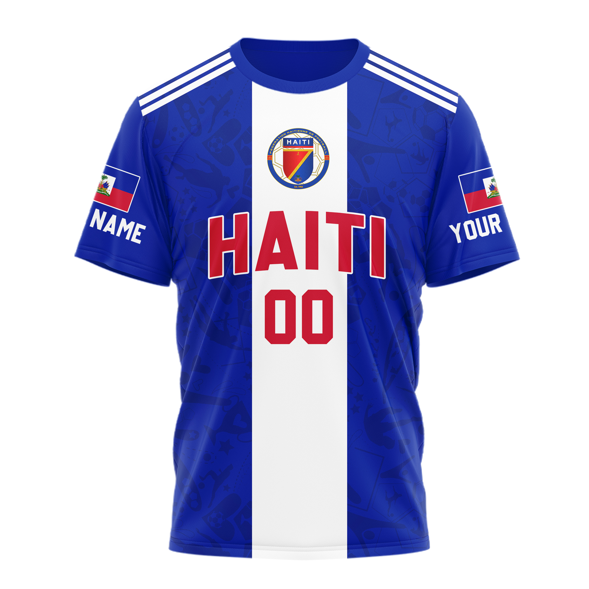 Haiti x Premium WC26 Personalized Pride Legacy 3D Shirt TTH260508
