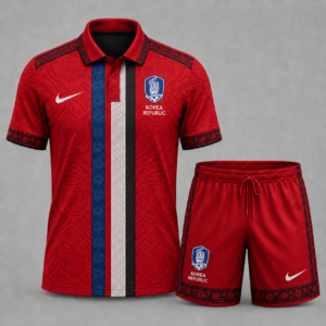 Korea Republic x Premium WC26 Culture Polo & Shorts Set TTH260506