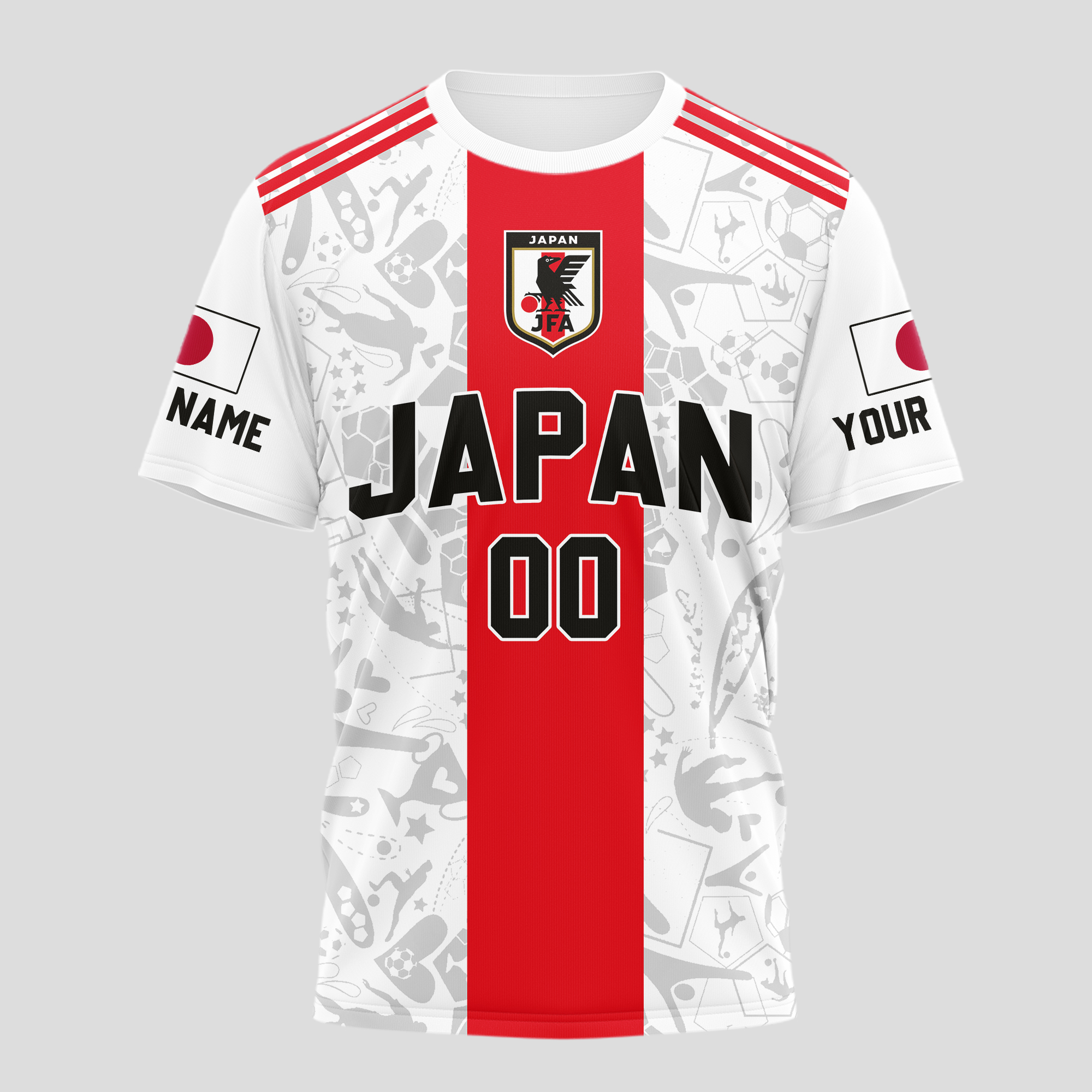 Japan x Premium WC26 Personalized Pride Legacy 3D Shirt TTH260508