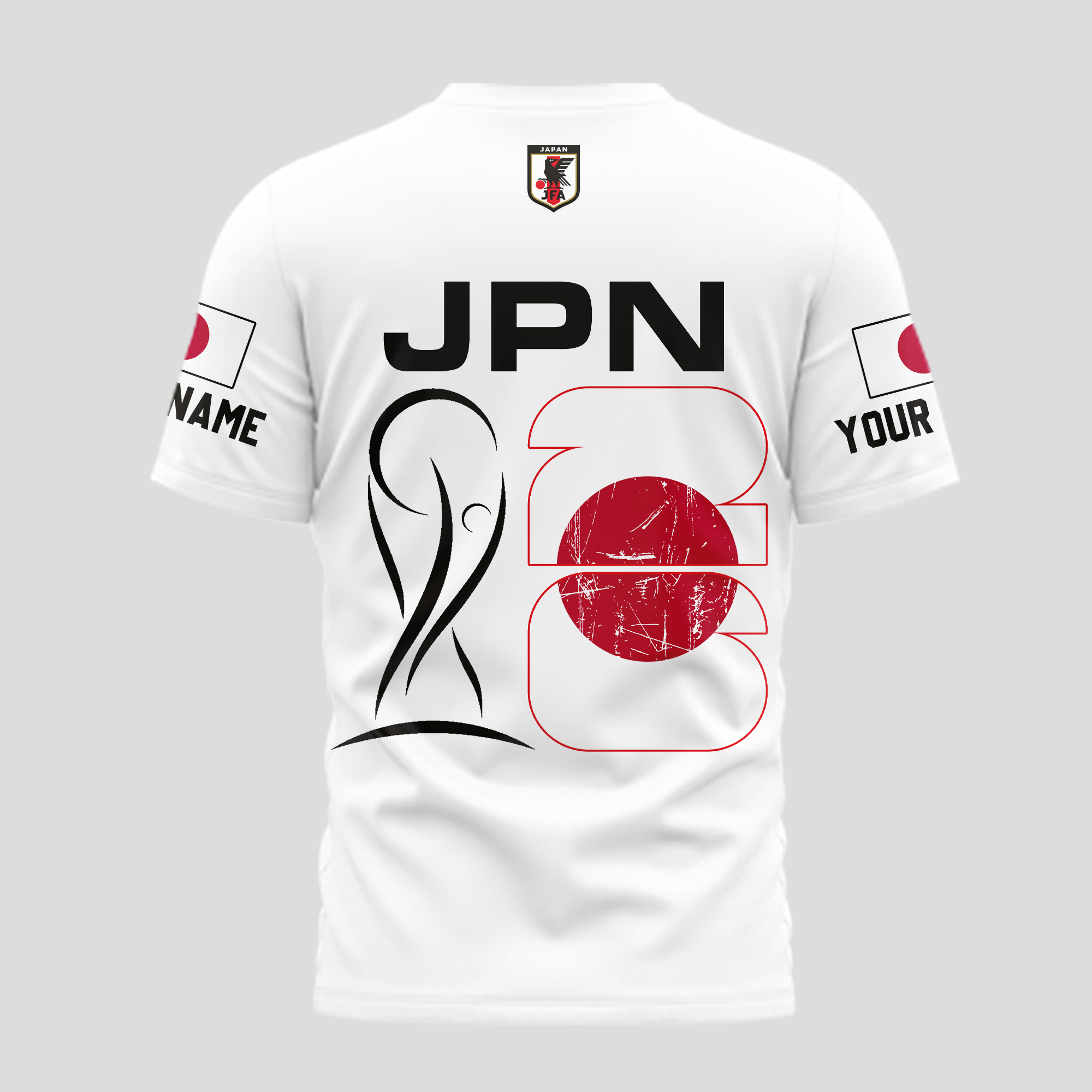 Japan x Premium WC26 Personalized Pride Legacy 3D Shirt TTH260508 - Image 3