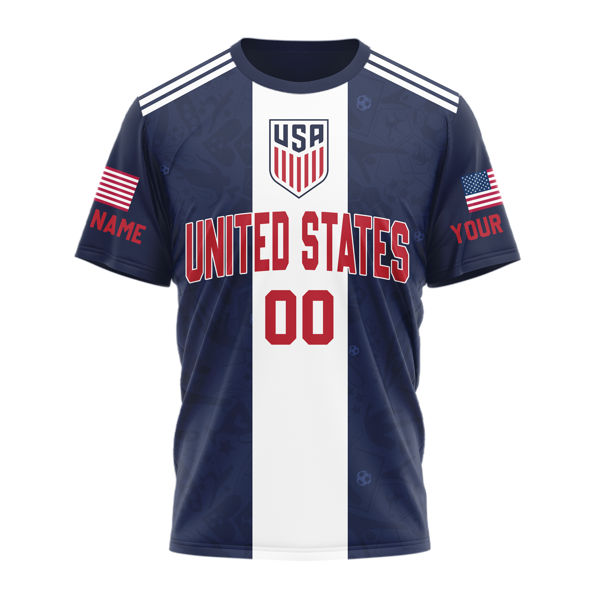 United States x Premium WC26 Personalized Pride Legacy 3D Shirt TTH260508