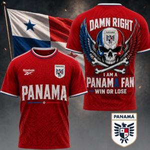 Panama x Premium WC26 Skull Pride 3D Shirt TTH260507