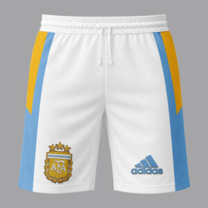 Argentina x Premium WC26 National Pride Split Color Polo Short Set TTH260510
