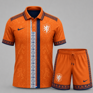 Netherlands x Premium WC26 Culture Polo & Shorts Set TTH260506