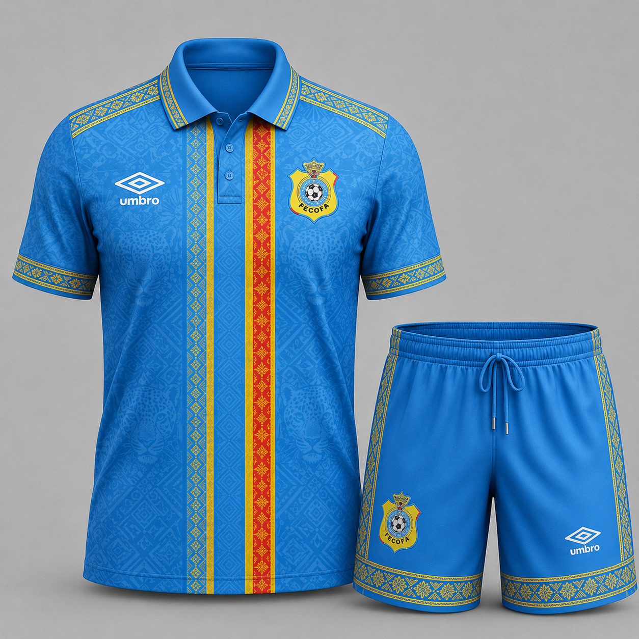 Dr Congo x Premium WC26 Culture Polo & Shorts Set TTH260506