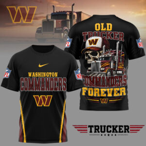 Washington Commanders x Premium NFL Old Trucker Fan 3D Shirt TTH260509