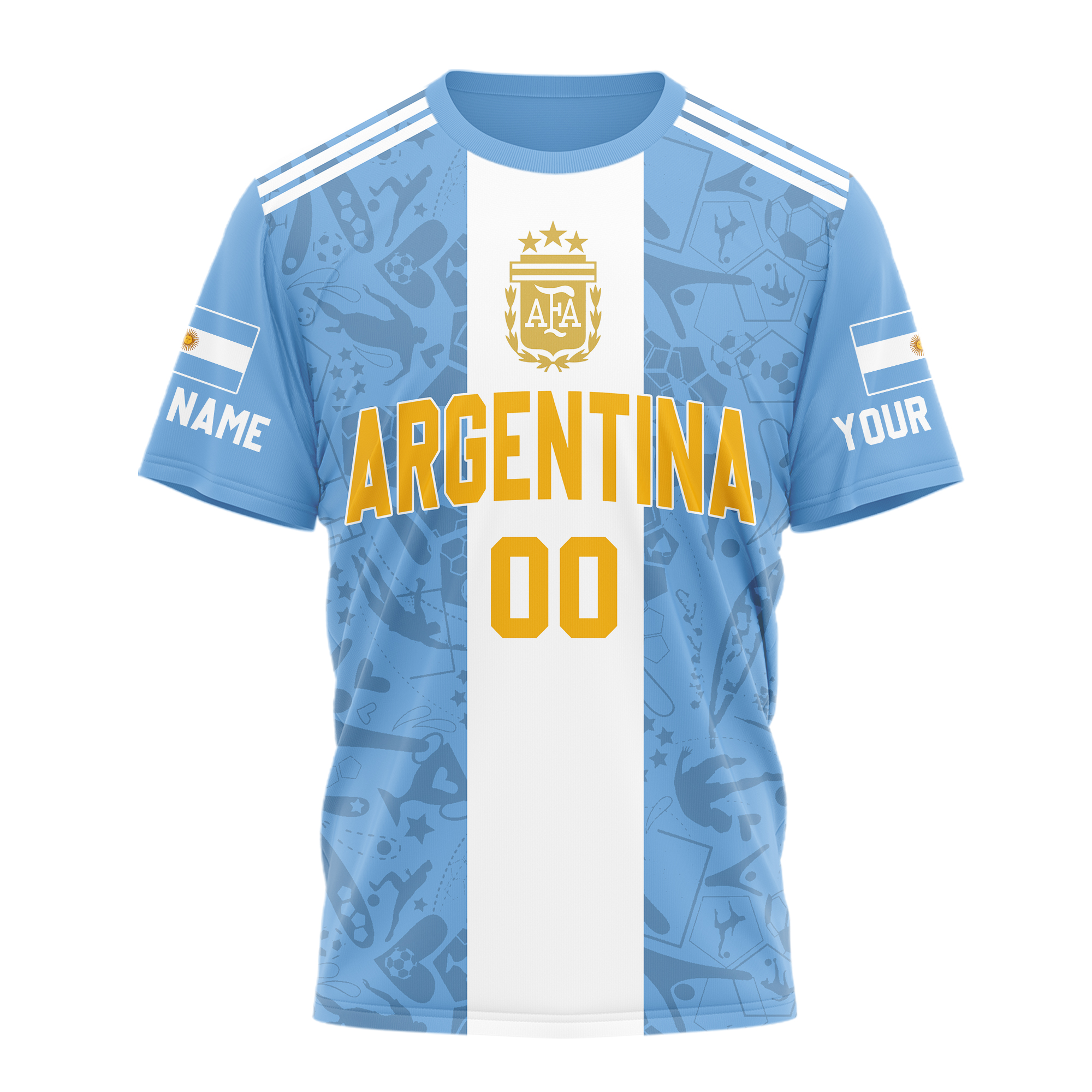 Argentina x Premium WC26 Personalized Pride Legacy 3D Shirt TTH260508