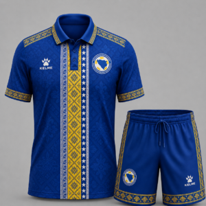 Bosnia and Herzegovina x Premium WC26 Culture Polo & Shorts Set TTH260506