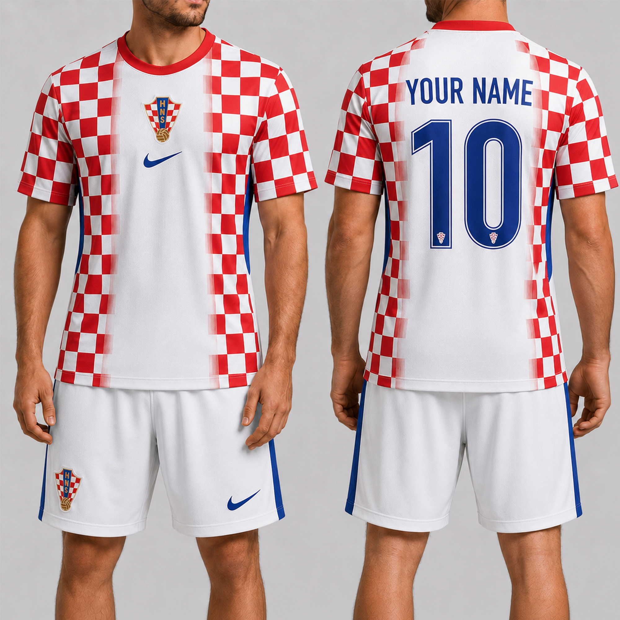Croatia x Premium WC26 Personalized Soccer Set 3D Shirt TTH260502