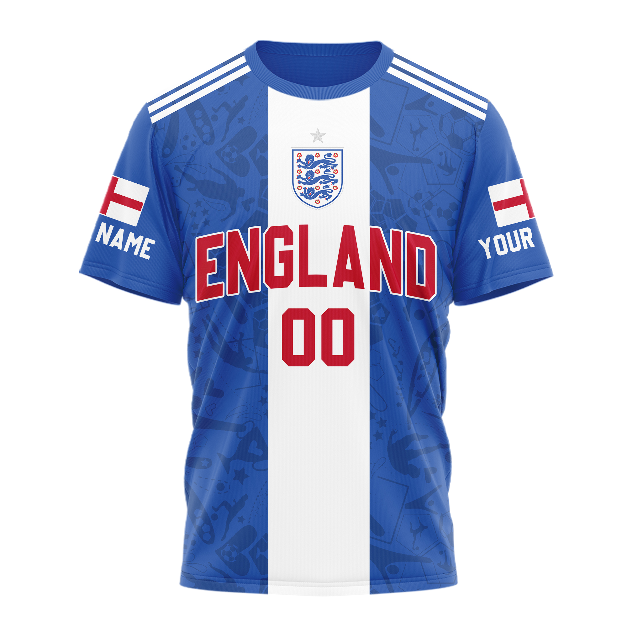 England x Premium WC26 Personalized Pride Legacy 3D Shirt TTH260508
