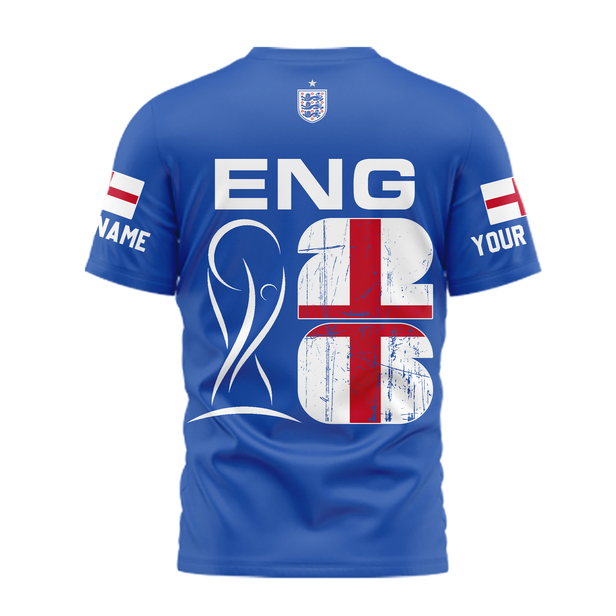 England x Premium WC26 Personalized Pride Legacy 3D Shirt TTH260508 - Image 3