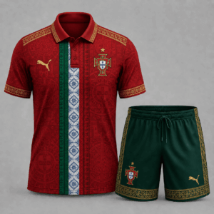 Portugal x Premium WC26 Culture Polo & Shorts Set TTH260506