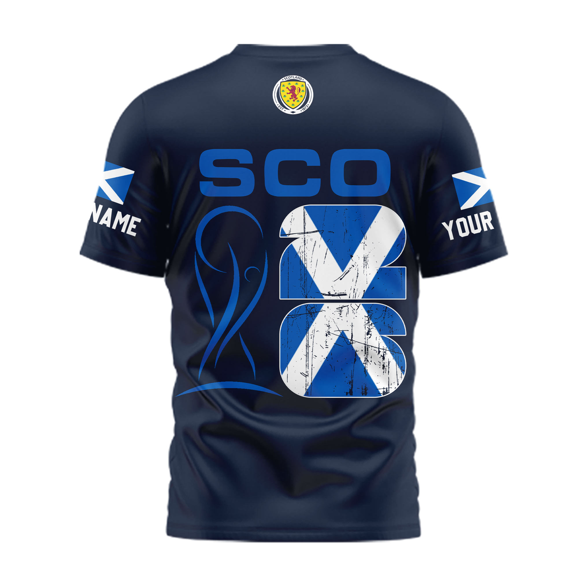 Scotland x Premium WC26 Personalized Pride Legacy 3D Shirt TTH260508 - Image 3