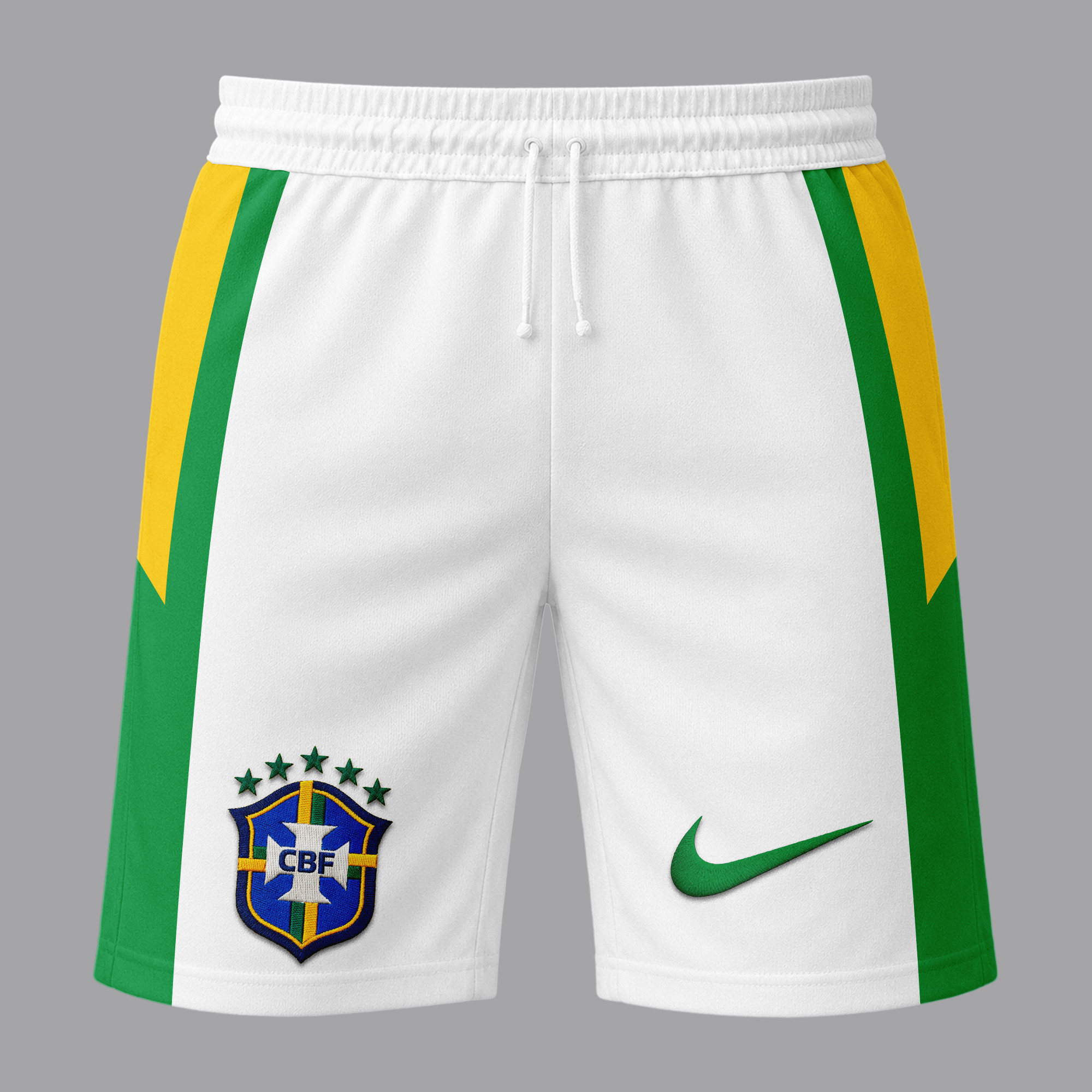 Brazil x Premium WC26 National Pride Split Color Polo Short Set TTH260510