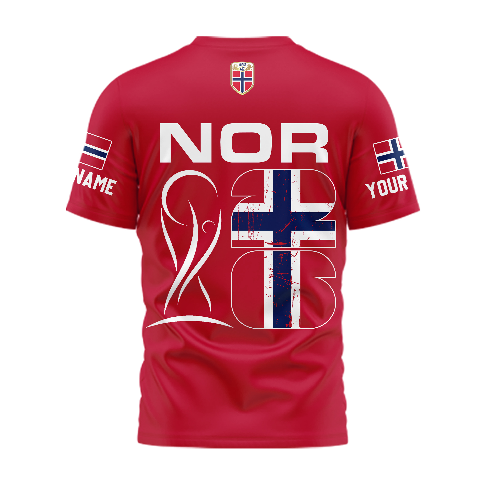 Norway x Premium WC26 Personalized Pride Legacy 3D Shirt TTH260508 - Image 3