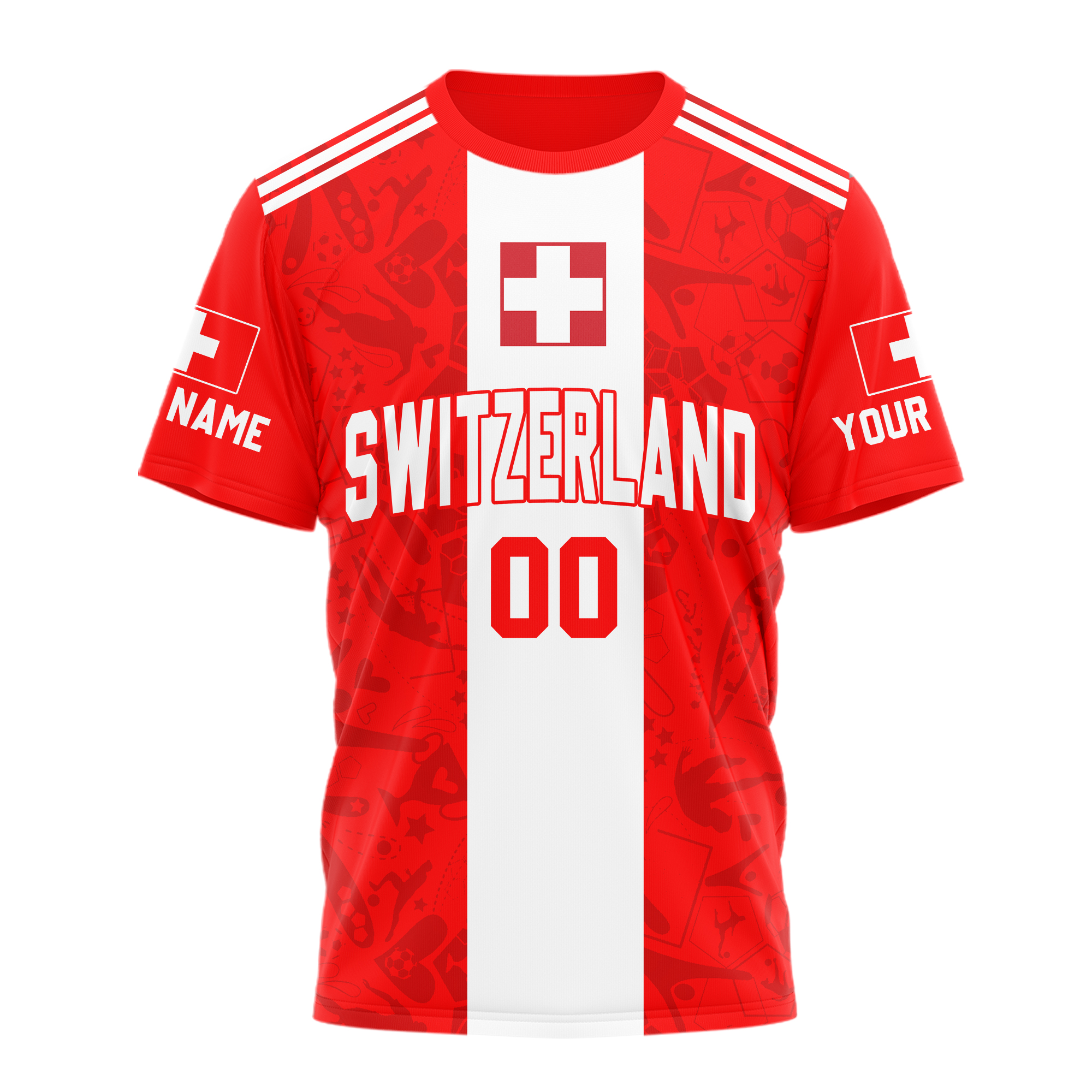 Switzerland x Premium WC26 Personalized Pride Legacy 3D Shirt TTH260508