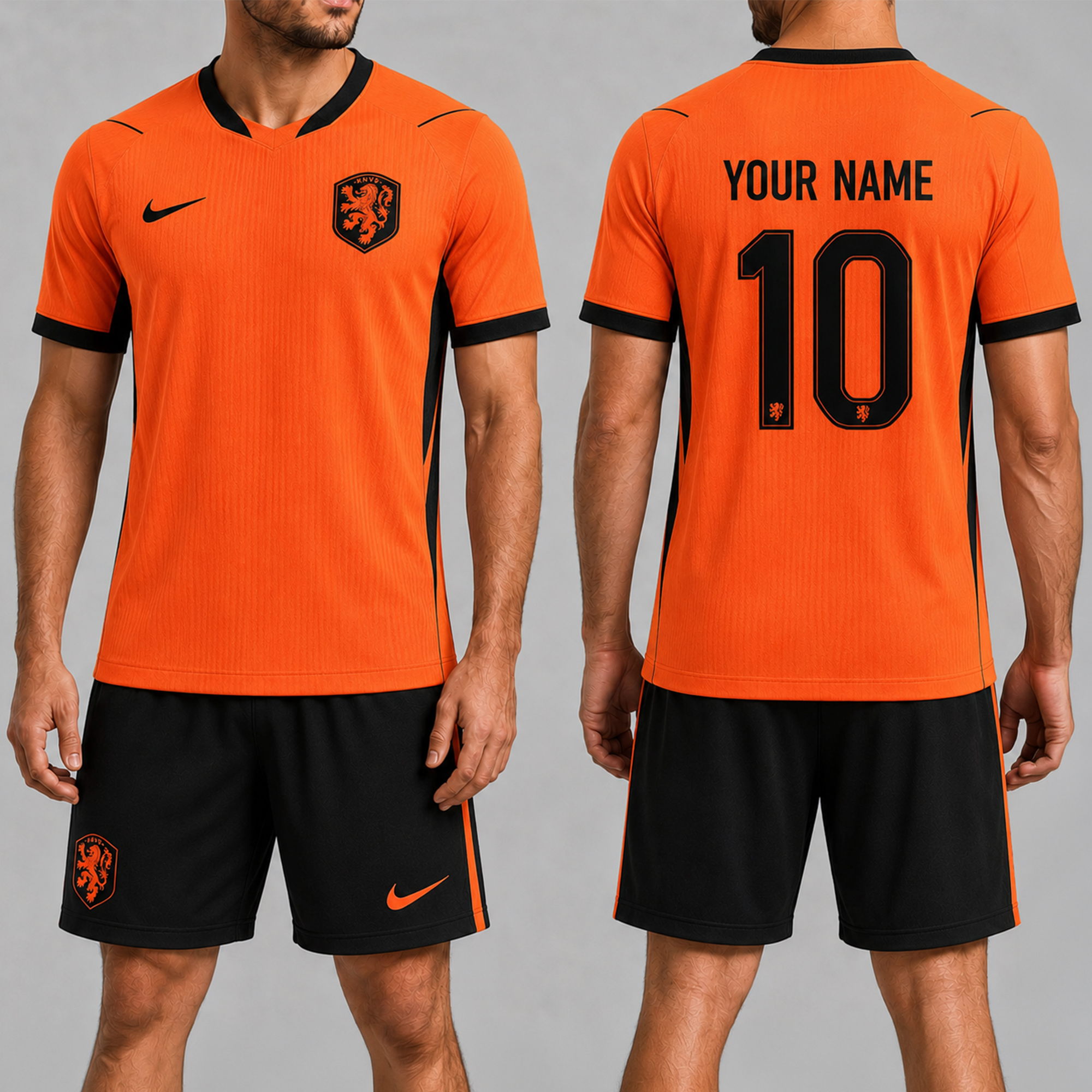Netherlands x Premium WC26 Personalized Soccer Set 3D Shirt TTH260502