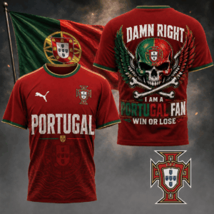 Portugal x Premium WC26 Skull Pride 3D Shirt TTH260507