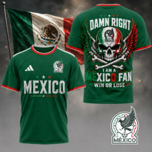 Mexico x Premium WC26 Skull Pride 3D Shirt TTH260507