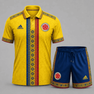 Colombia x Premium WC26 Culture Polo & Shorts Set TTH260506