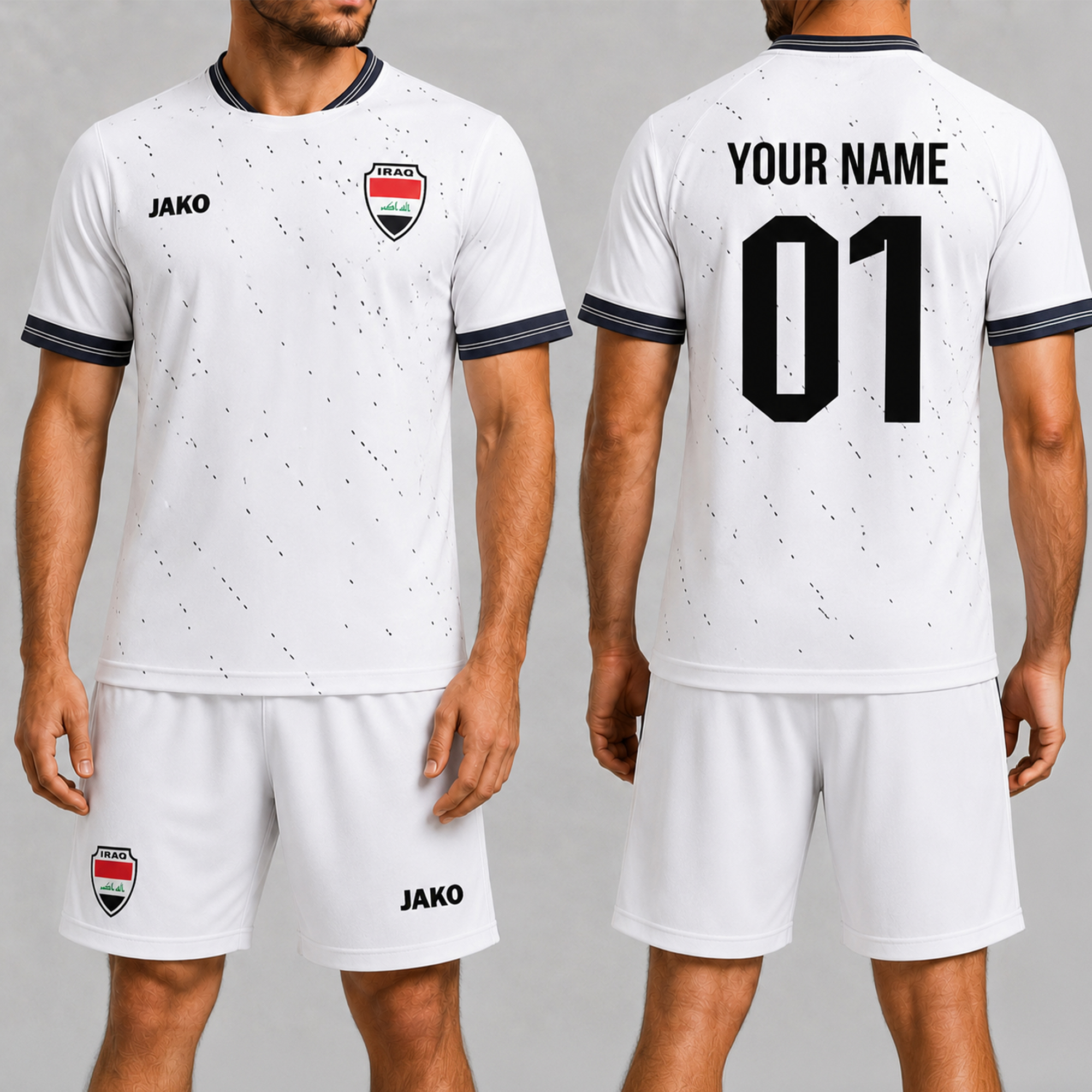 Iraq x Premium WC26 Personalized Soccer Set 3D Shirt TTH260502