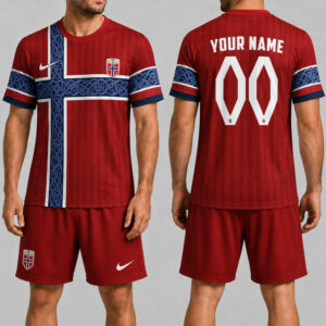 Norway x Premium WC26 Personalized Soccer Set 3D Shirt TTH260502