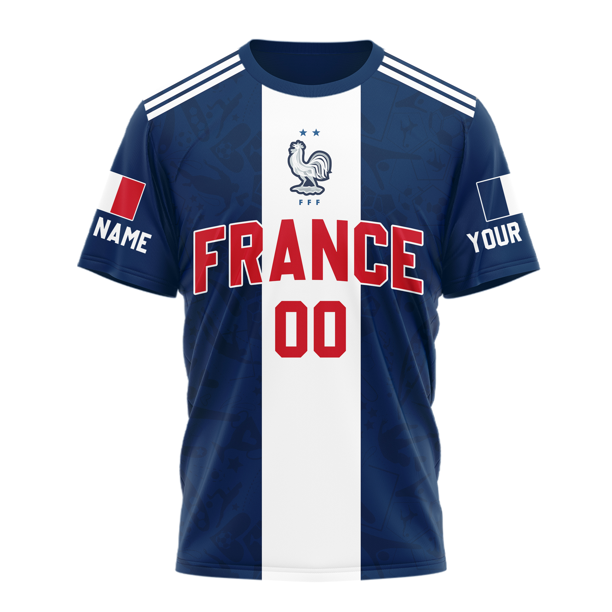 France x Premium WC26 Personalized Pride Legacy 3D Shirt TTH260508