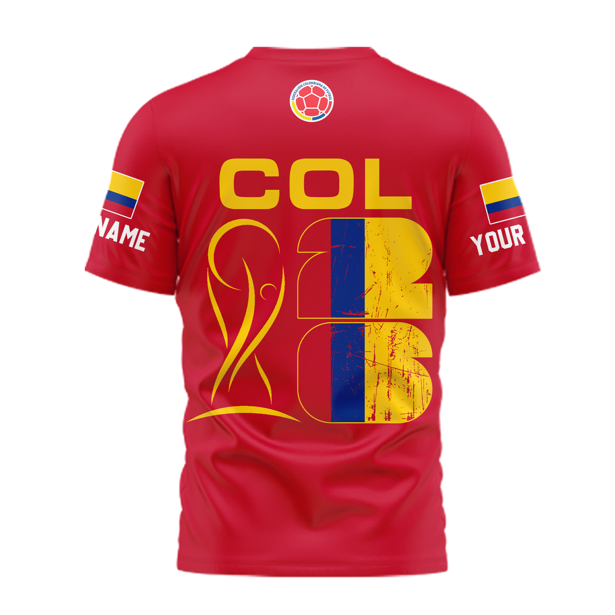 Colombia x Premium WC26 Personalized Pride Legacy 3D Shirt TTH260508 - Image 3