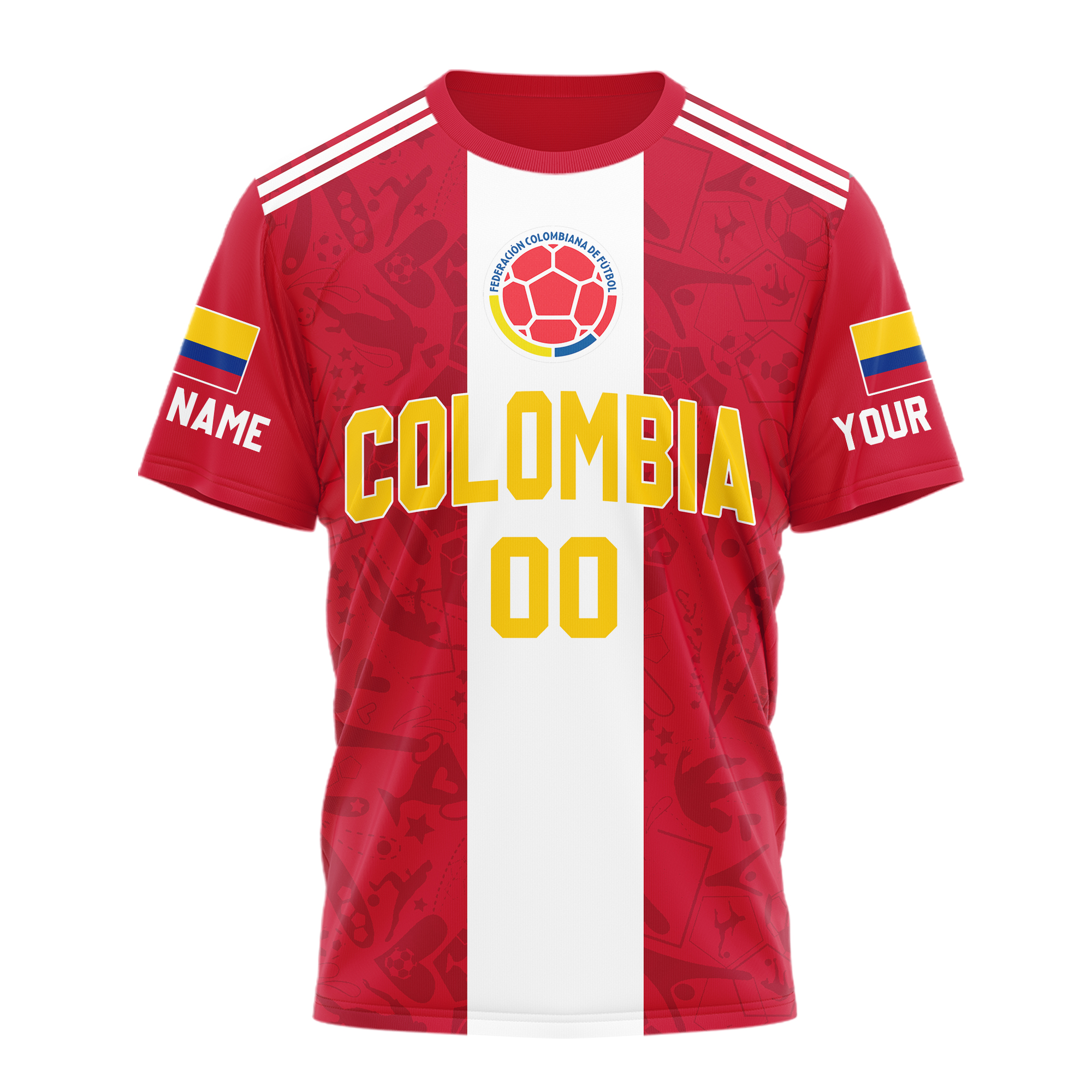 Colombia x Premium WC26 Personalized Pride Legacy 3D Shirt TTH260508