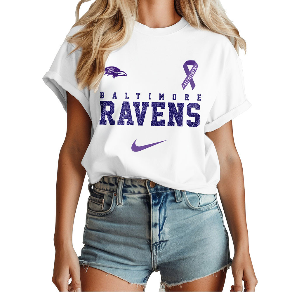 Baltimore Ravens x Premium NFL Memory Awareness 3D Shirt TTH260532