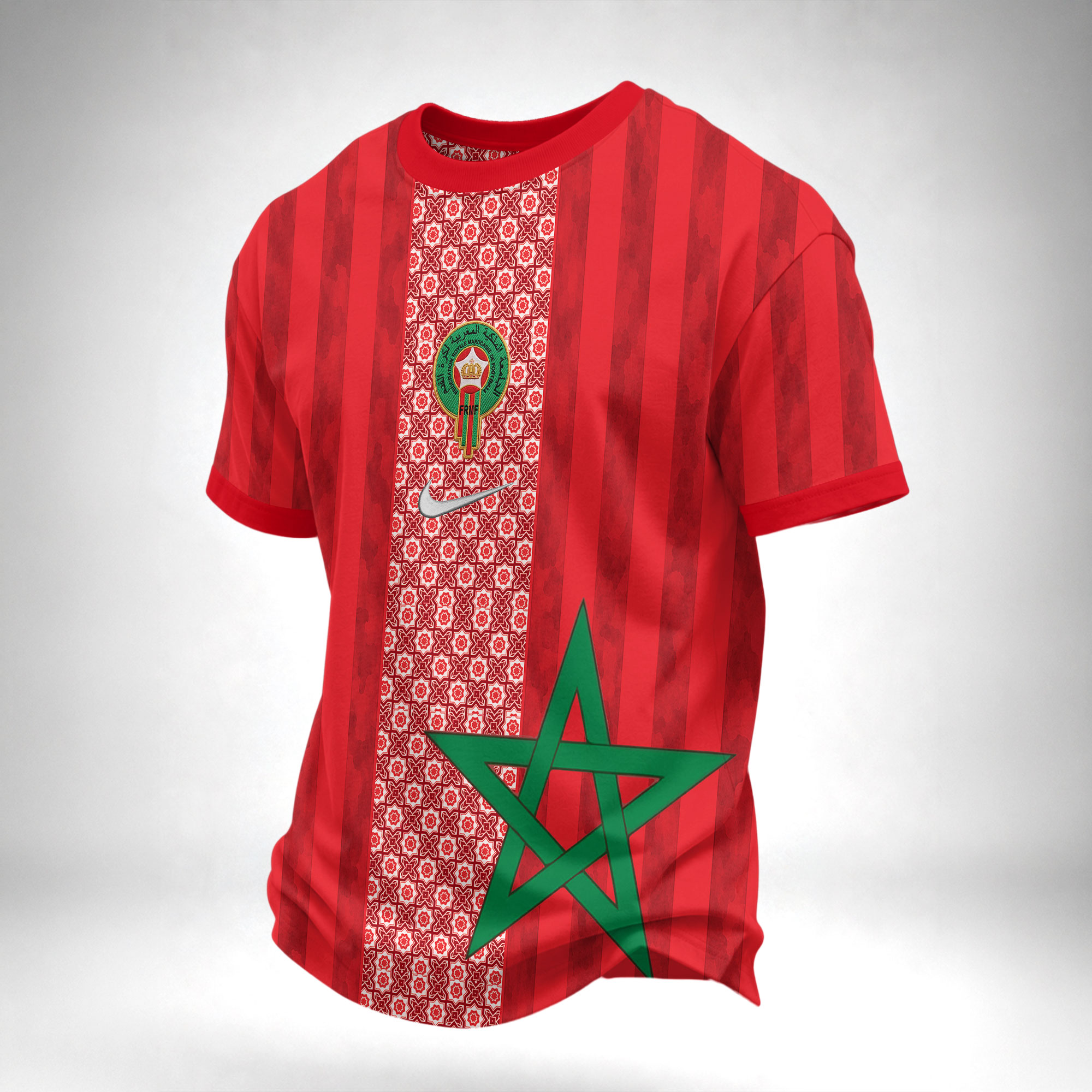 Morocco x Premium WC26 National Teams Fan 3D Shirt TTH260534 - Image 3