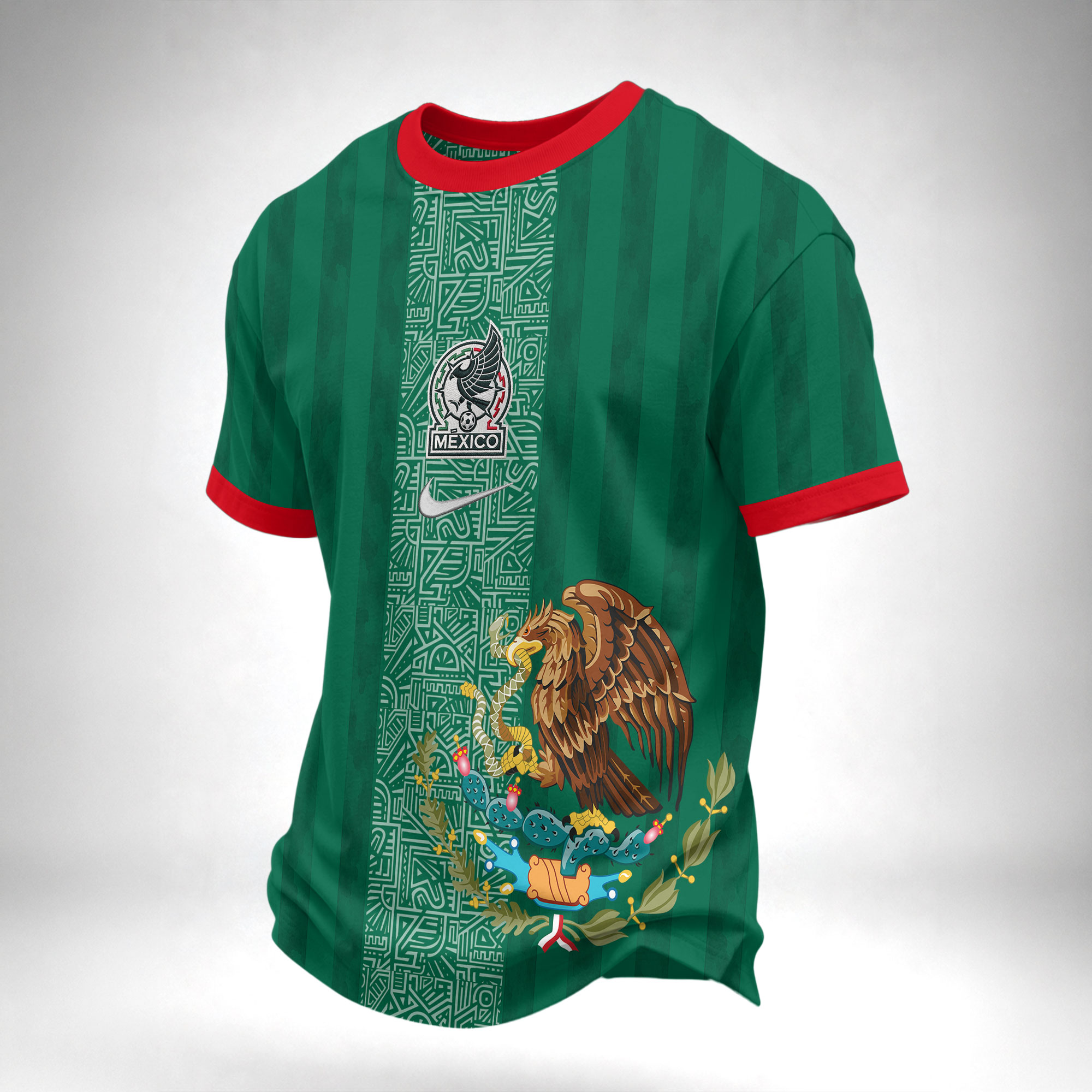 Mexico x Premium WC26 National Teams Fan 3D Shirt TTH260534 - Image 3