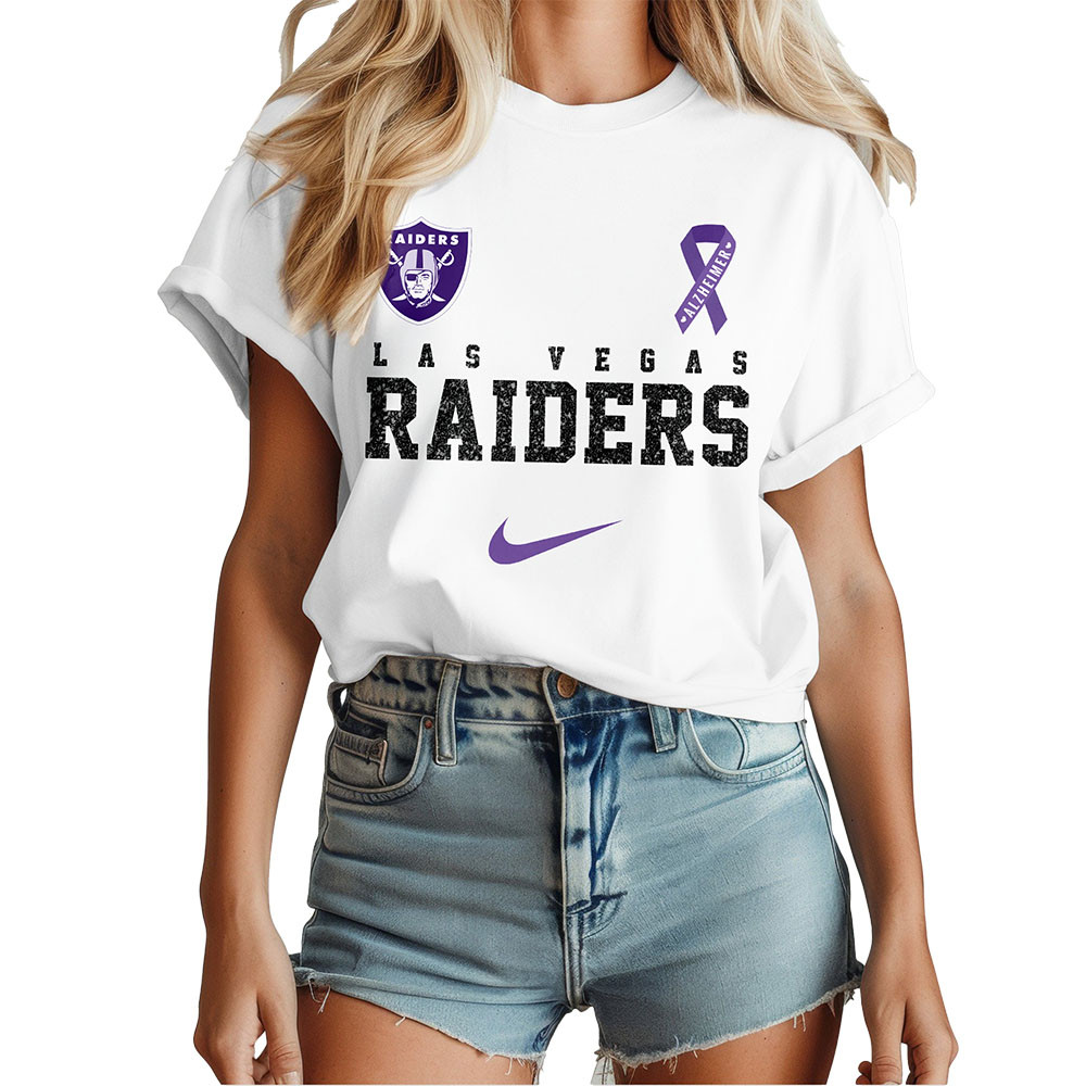 Las Vegas Raiders x Premium NFL Memory Awareness 3D Shirt TTH260532