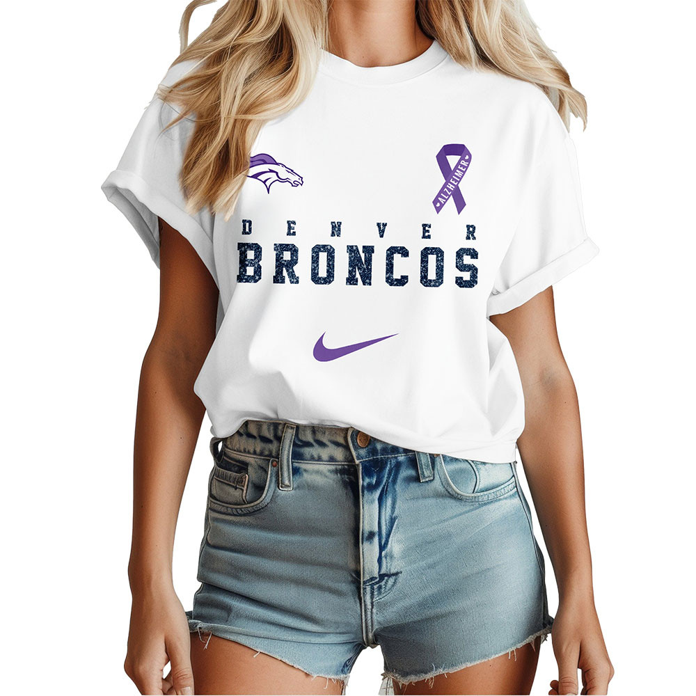 Denver Broncos x Premium NFL Memory Awareness 3D Shirt TTH260532