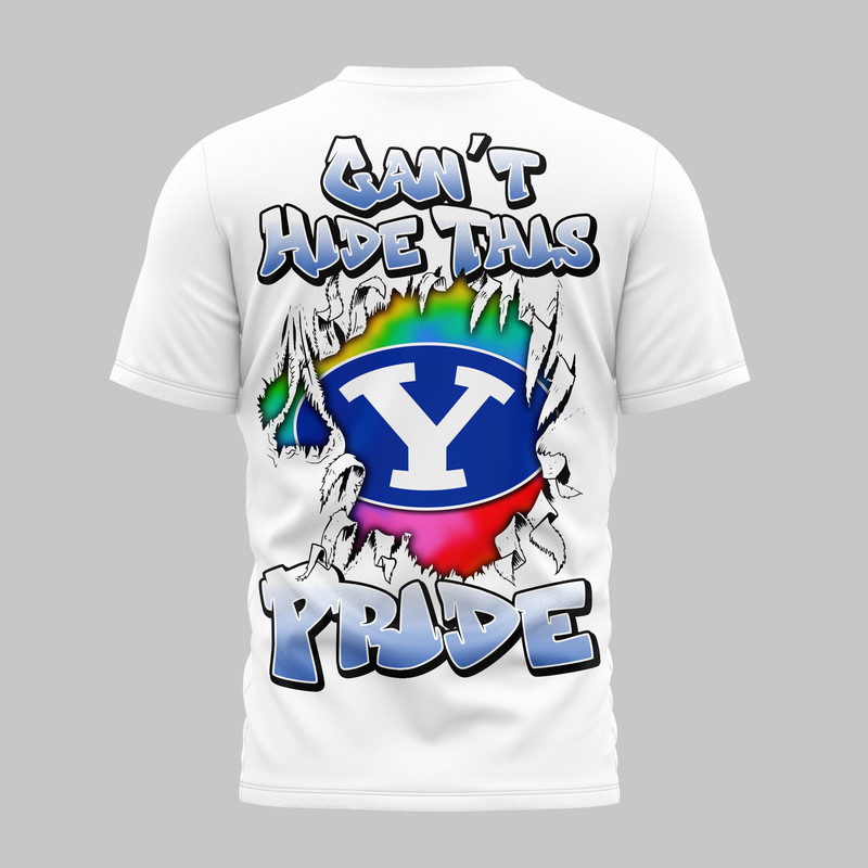BYU Cougars x Premium NCAA Pride Month 3D Shirt TTH260531 - Image 2