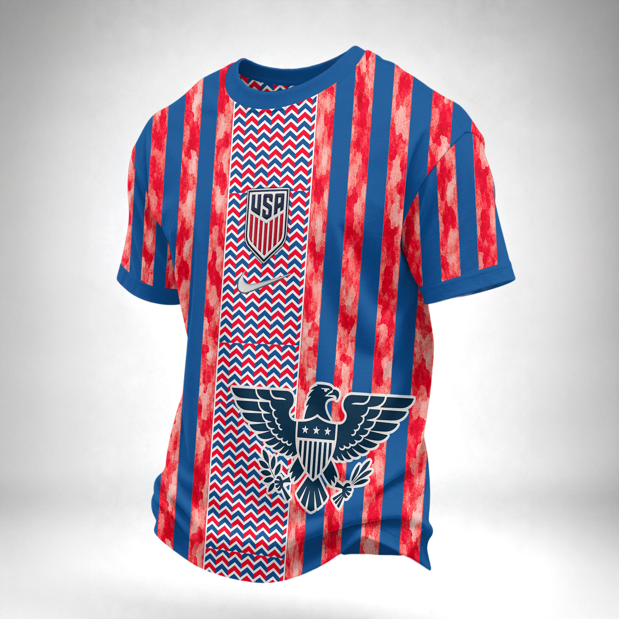 USA x Premium WC26 National Teams Fan 3D Shirt TTH260534 - Image 3