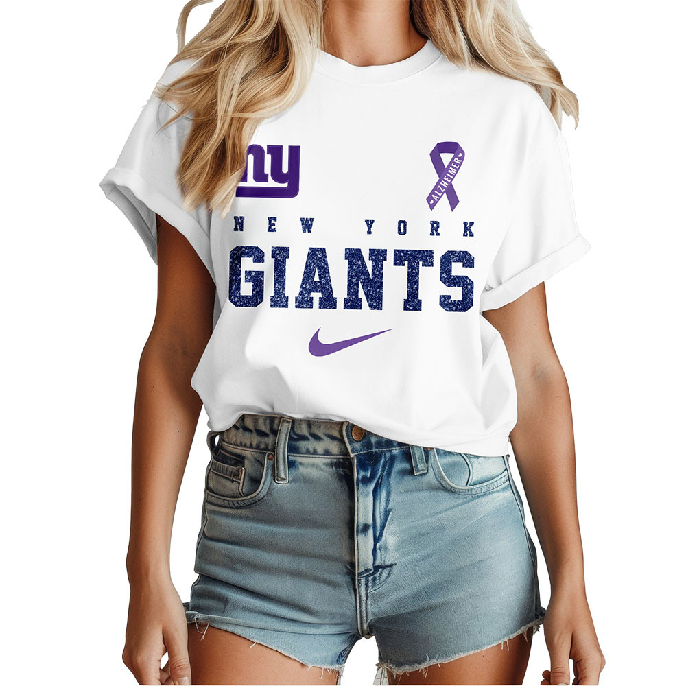 New York Giants x Premium NFL Memory Awareness 3D Shirt TTH260532