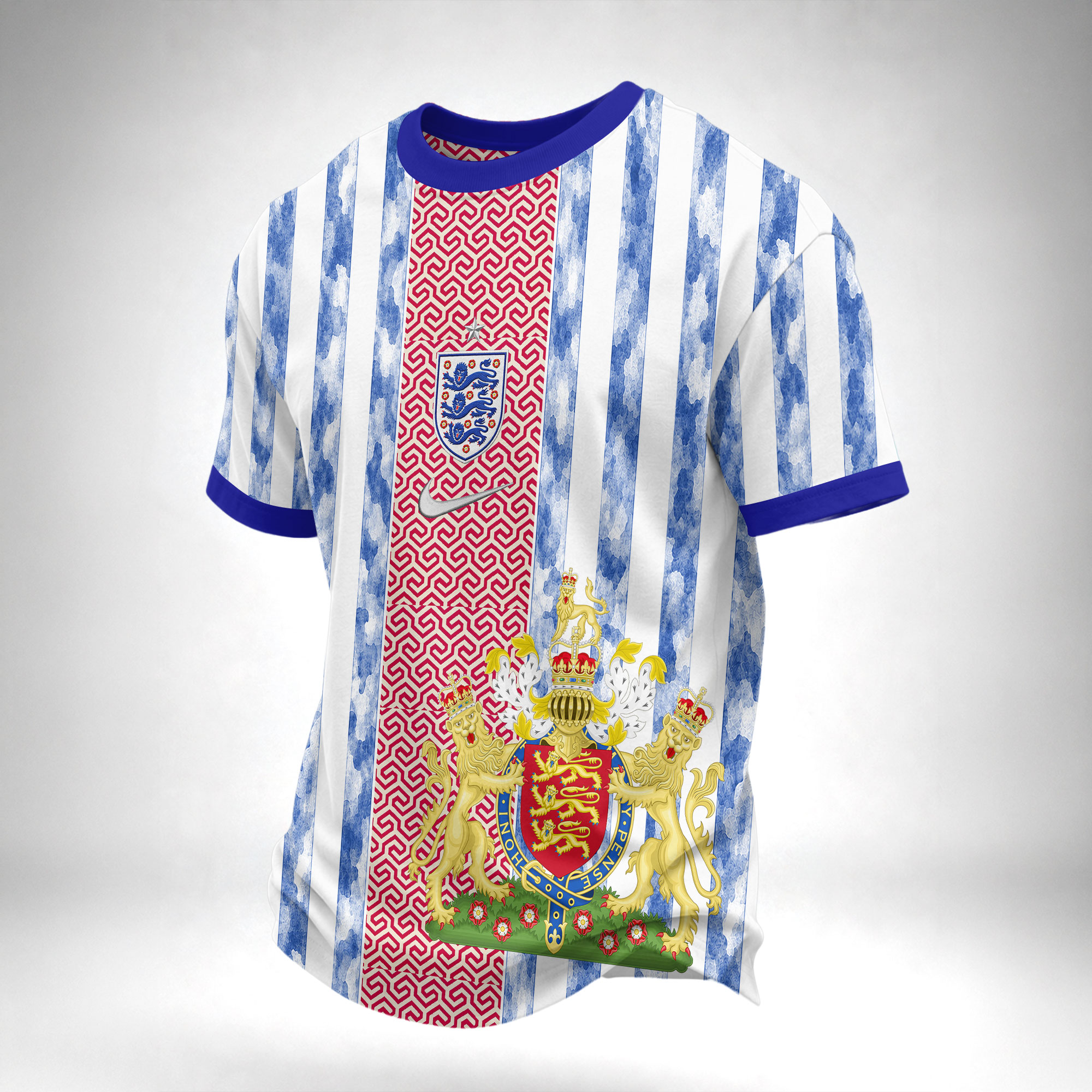 England x Premium WC26 National Teams Fan 3D Shirt TTH260534 - Image 3