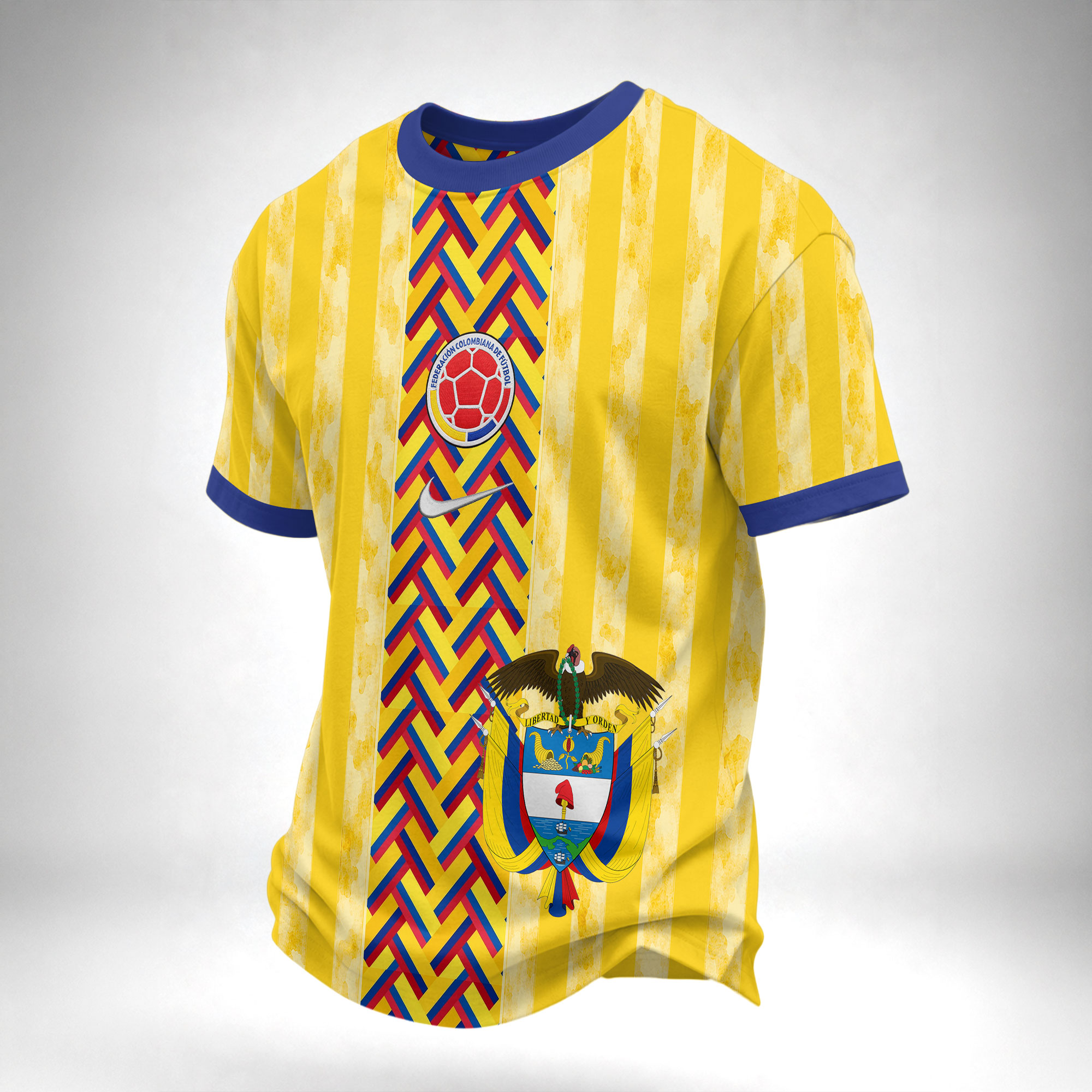 Colombia x Premium WC26 National Teams Fan 3D Shirt TTH260534 - Image 3
