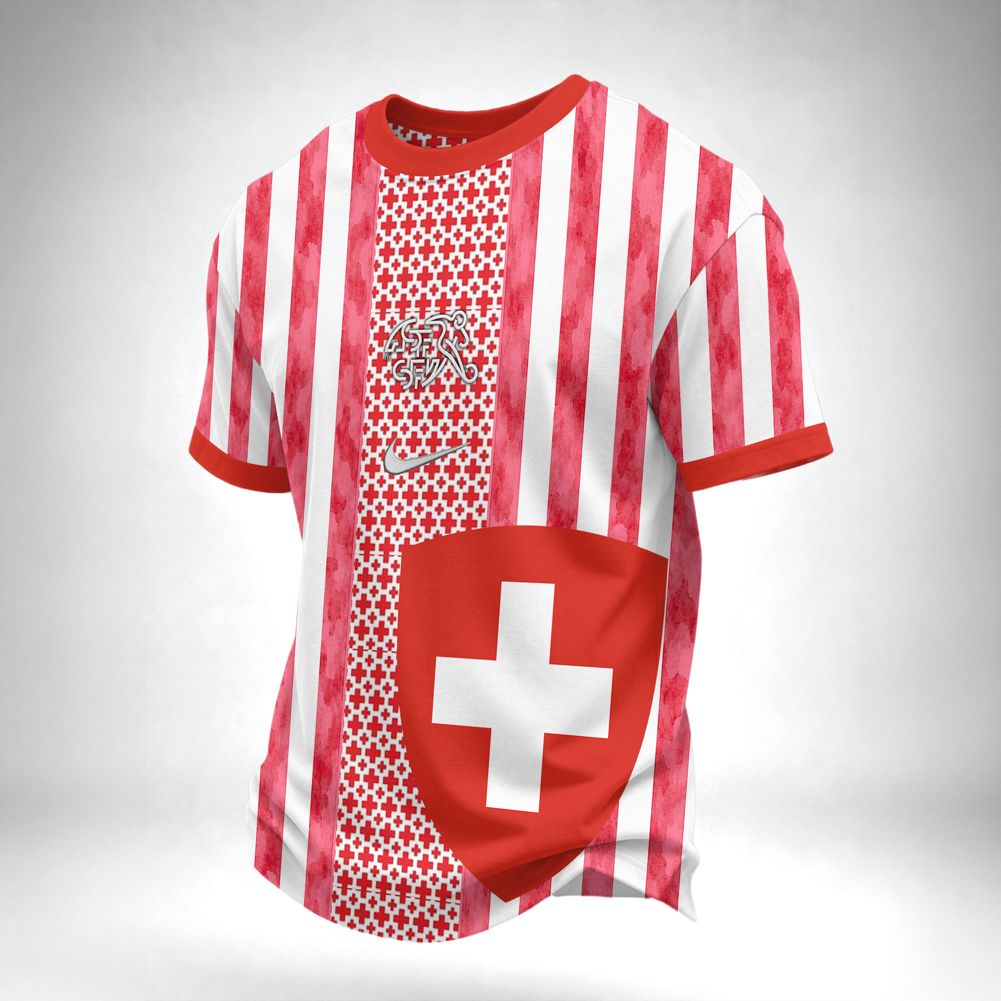 Switzerland x Premium WC26 National Teams Fan 3D Shirt TTH260534 - Image 3