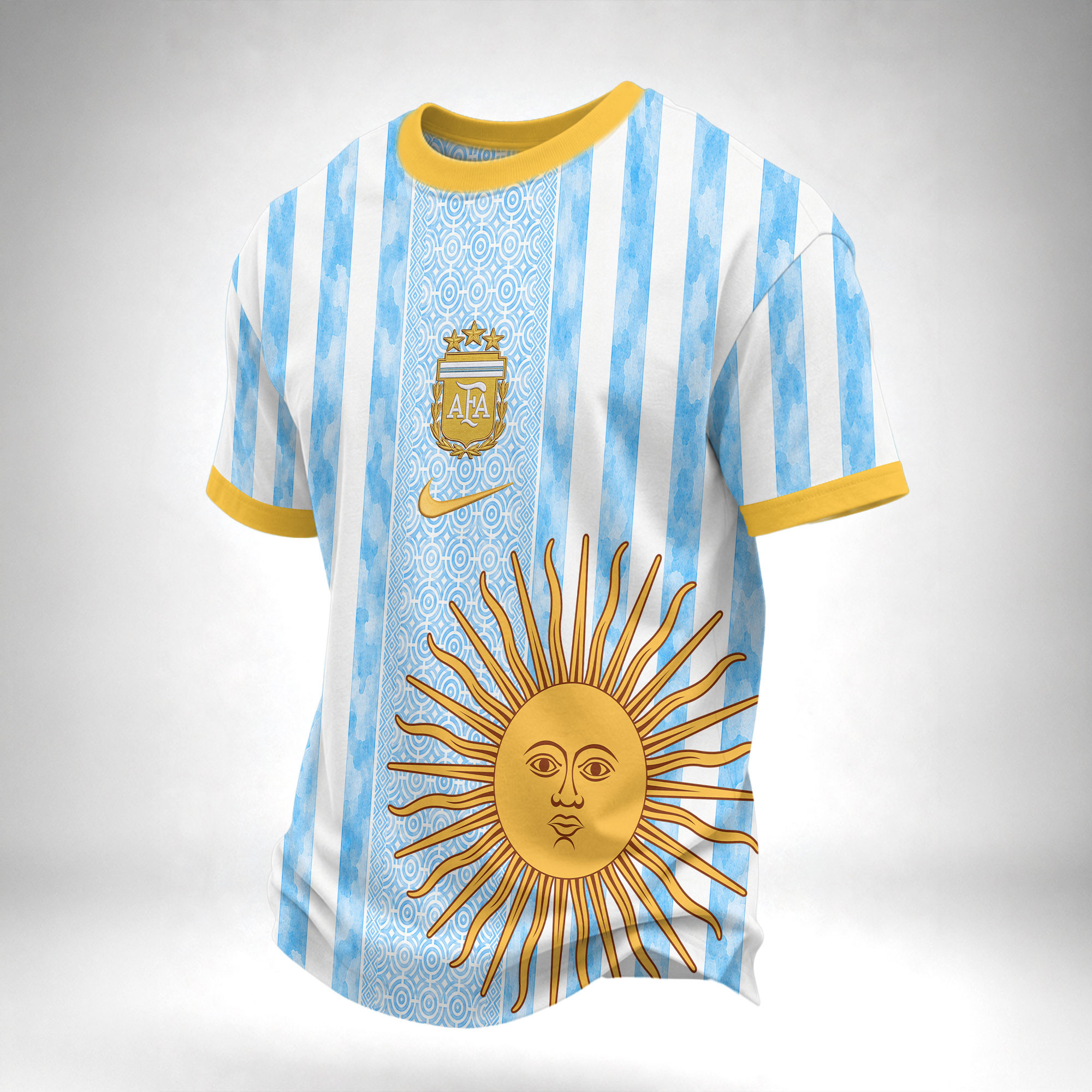 Argentina x Premium WC26 National Teams Fan 3D Shirt TTH260534 - Image 3
