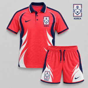 Korea Republic x Premium WC26 Country Pride Polo And Short Set TTH280531