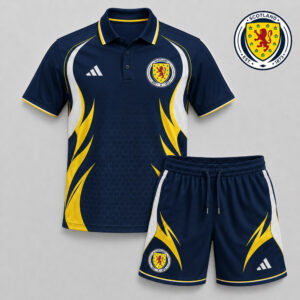 Scotland x Premium WC26 Country Pride Polo And Short Set TTH280531